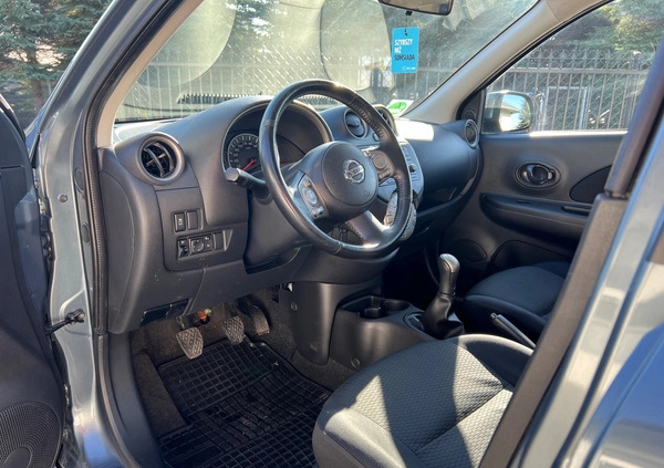 Nissan Micra cena 17600 przebieg: 173000, rok produkcji 2011 z Żyrardów małe 79